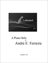 Lament piano sheet music cover